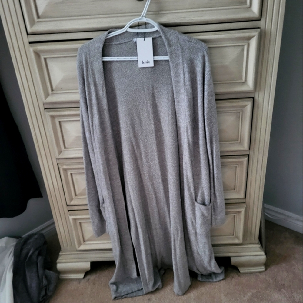 Knix cozy knit cardi nwt
